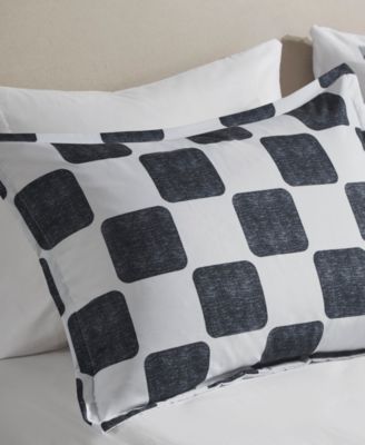 Miley Checkered 4-Pc. Comforter Set, Twin/Twin XL