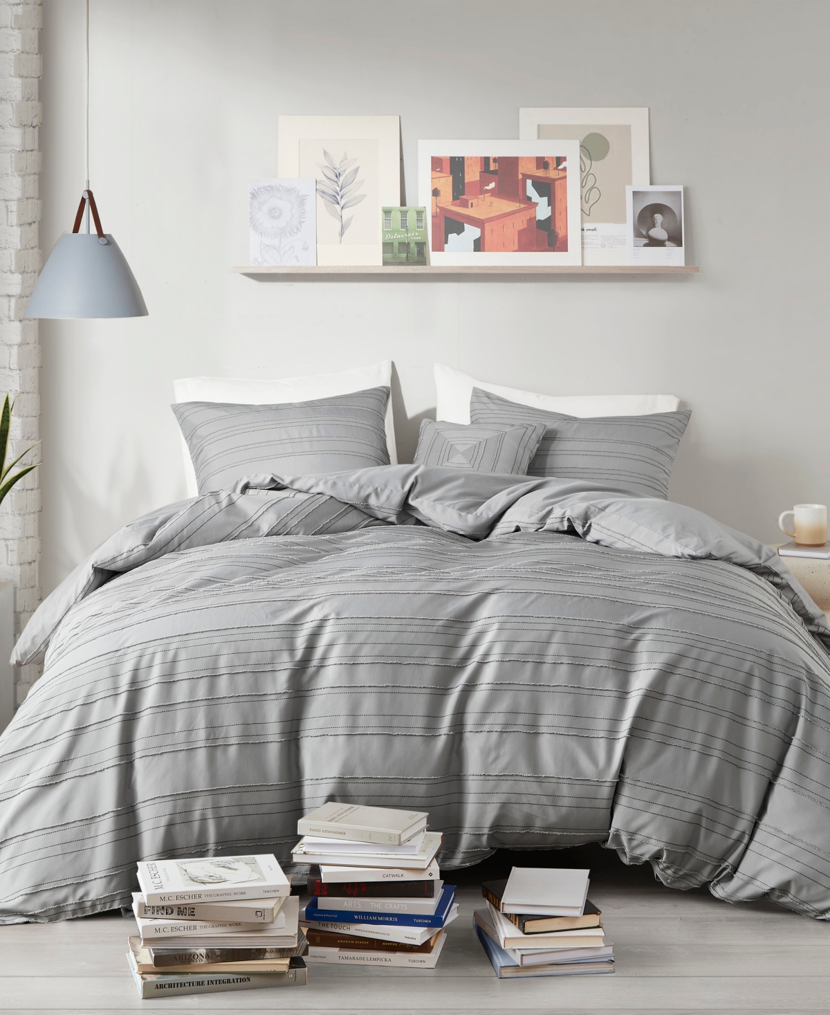Intelligent Design Oliver 3-pc. Duvet Cover Set, Twin/twin Xl In Gray
