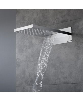 Waterfall Shower System with Valve Kit and Handheld Spray