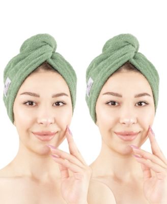 2-Pack Hair Drying Towels, 26" x 13"