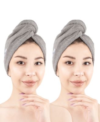 2-Pack Hair Drying Towels, 26" x 13"