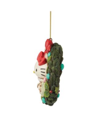 Sanrio Hello Kitty Wreath Christmas Holiday Ornament