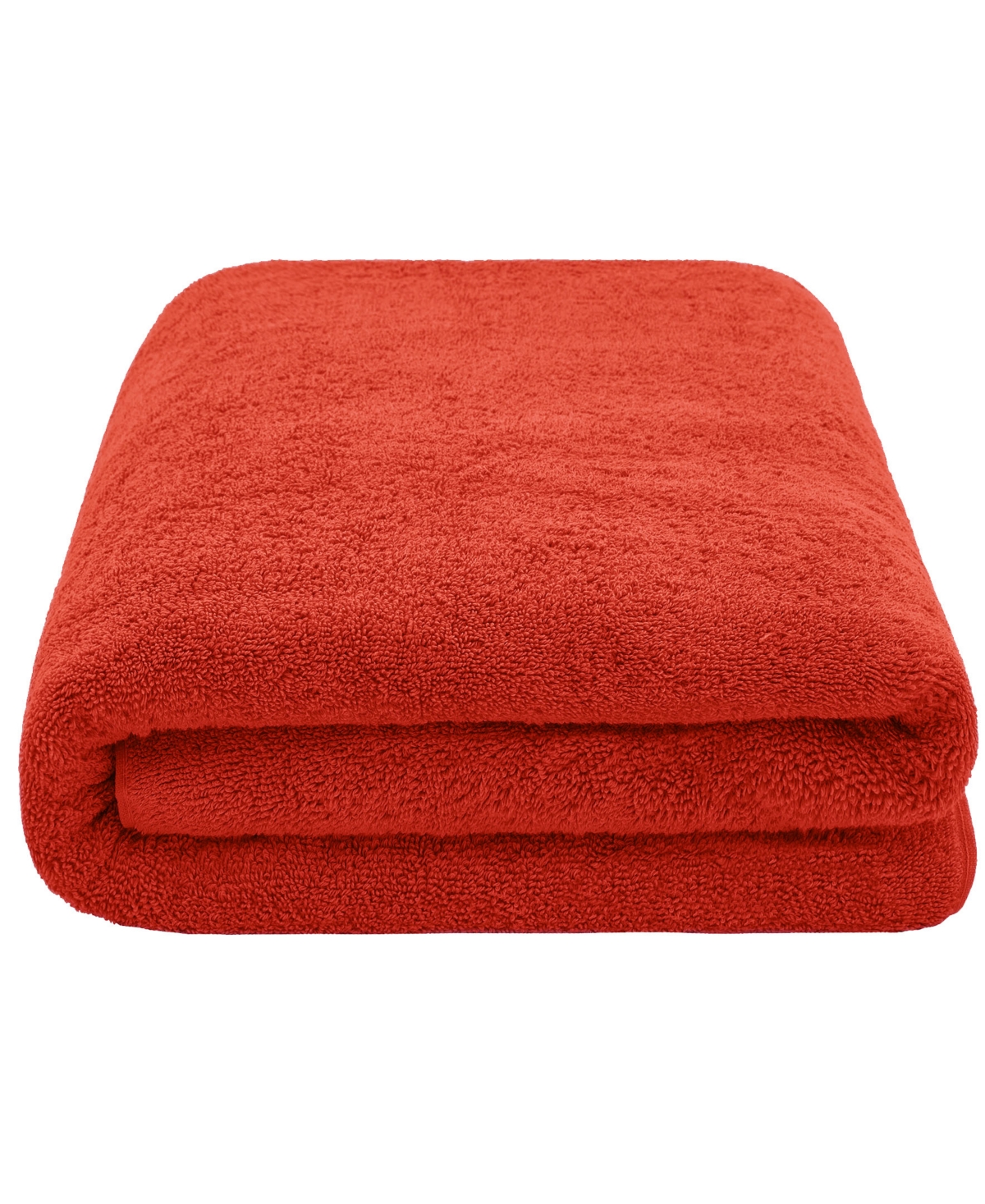 American Soft Linen Edison Luxury 100% Turkish Cotton Bath Sheet, 40" X 80" In Red