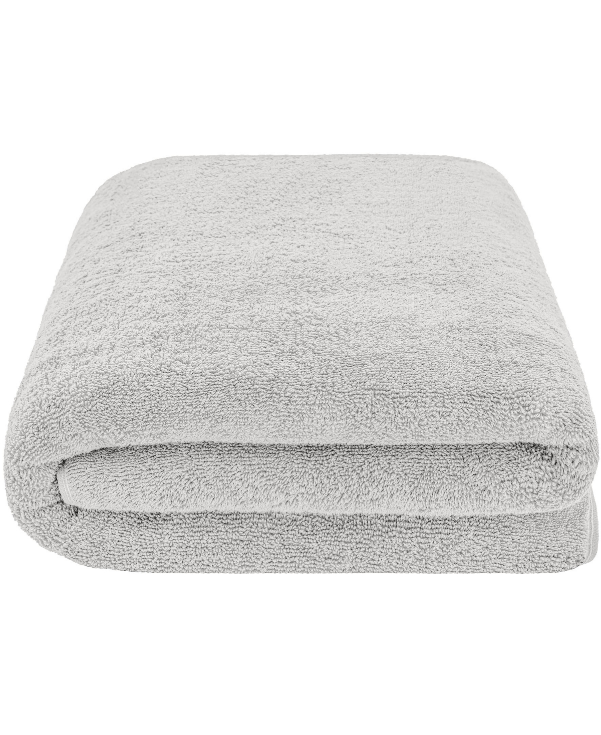 American Soft Linen Edison Luxury 100% Turkish Cotton Bath Sheet, 40" X 80" In Silver Gray