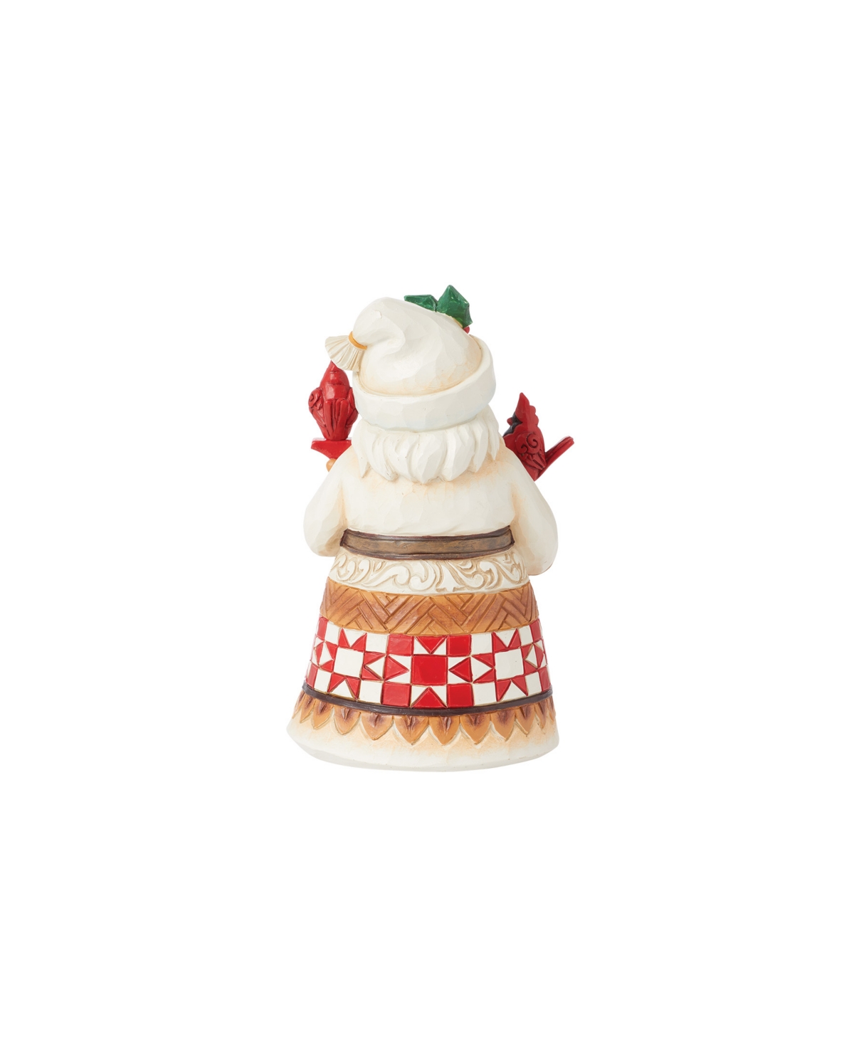 Jim Shore Santa Joy Cardinals Figurine In Multi