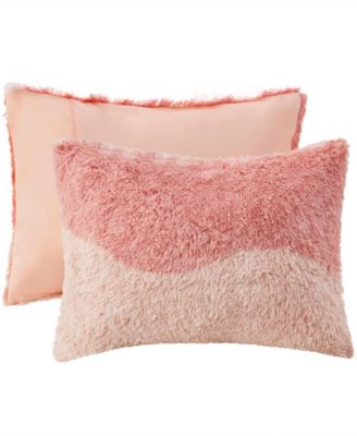 Cassie Faux Fur 2-Pc. Duvet Cover Set, Twin/Twin XL