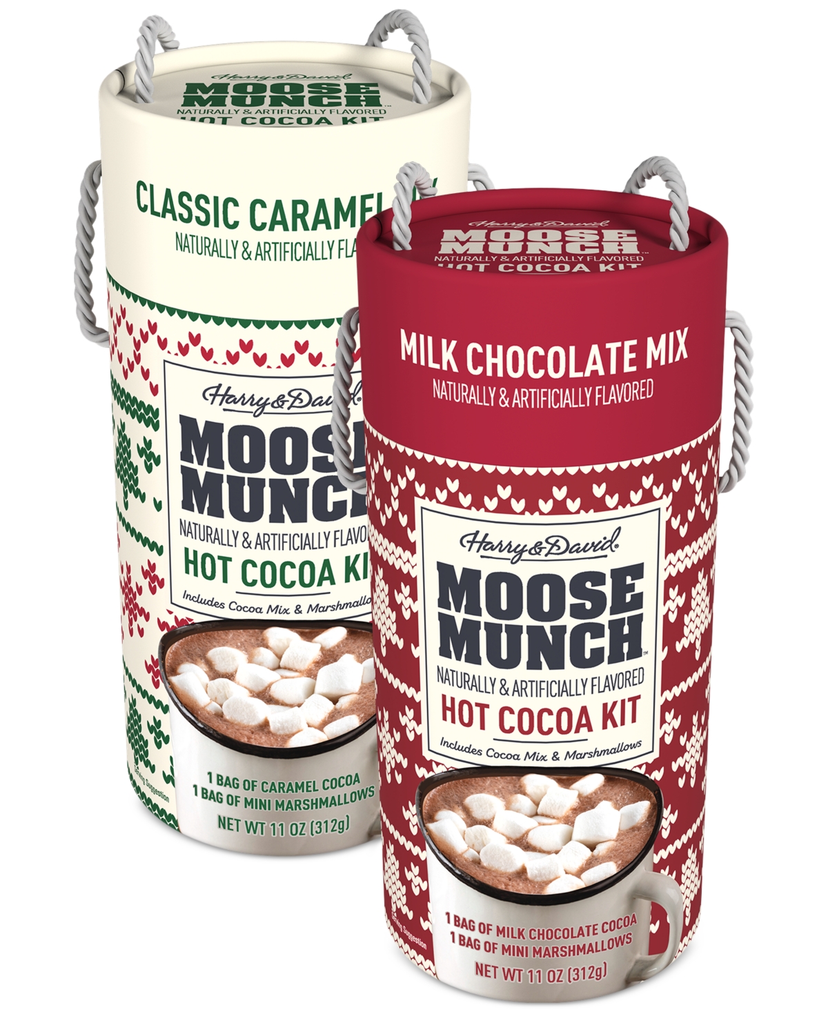 Harry & David Moose Munch 2 Pack Milk Chocolate And Classic Caramel Cocoa Mix In No Color