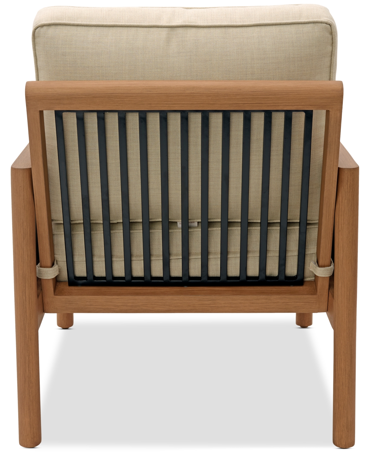 Agio Baxley Outdoor Club Chair, Created For Macys In Straw Natural