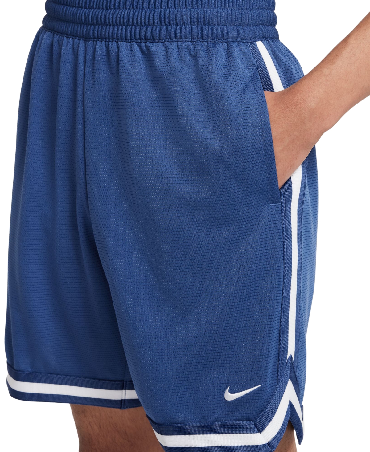 Nike Big Boys Dri-fit Dna Basketball Shorts -white