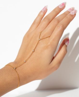 Crystal Paradise Hand Chain Bracelet