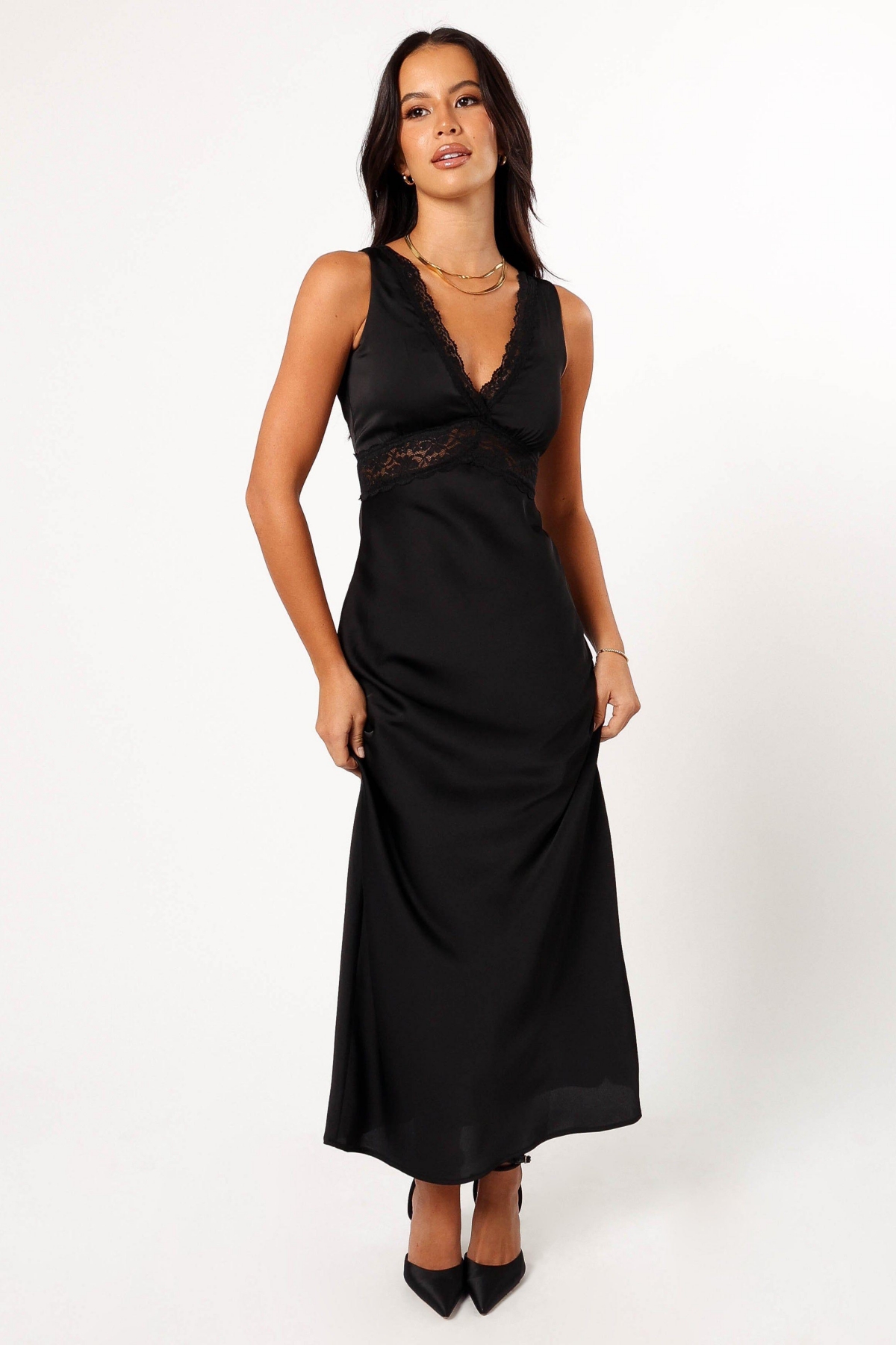 Petal and Pup Women's Brennan Maxi Slip Dress