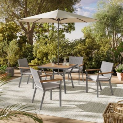 Sencillo 5 Piece Outdoor Dining Set