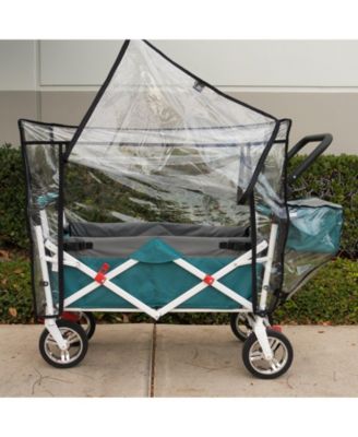 Rain Cover : Silver Series Double Stoller Wagon Accessory