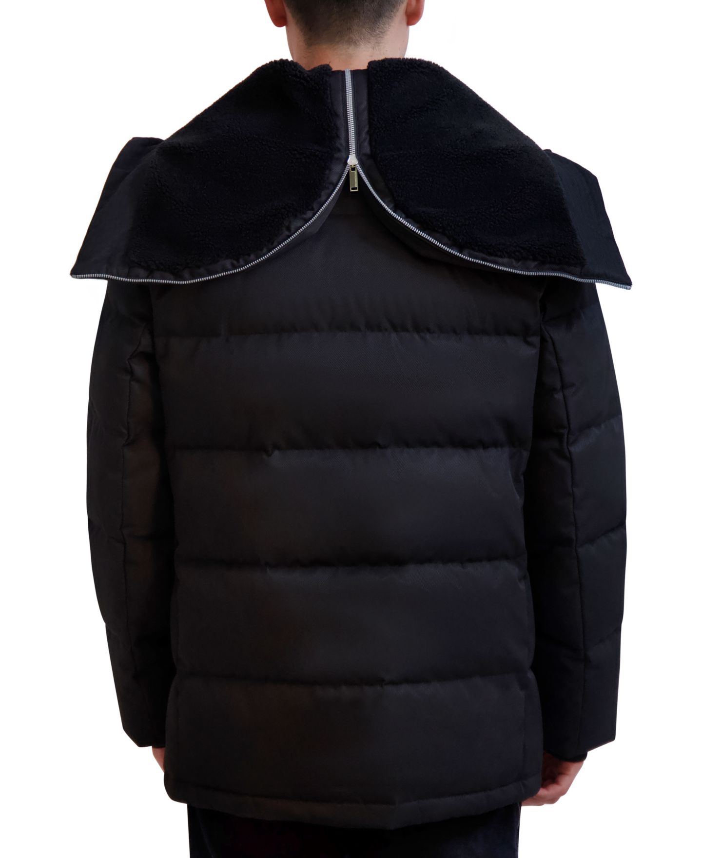 Мужская куртка KARL LAGERFELD PARIS Heavyweight Quilted, цвет: Чёрный — фото 2