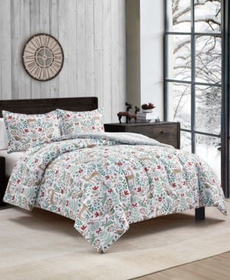 Holiday Deer 3-Pc. Comforter Sets