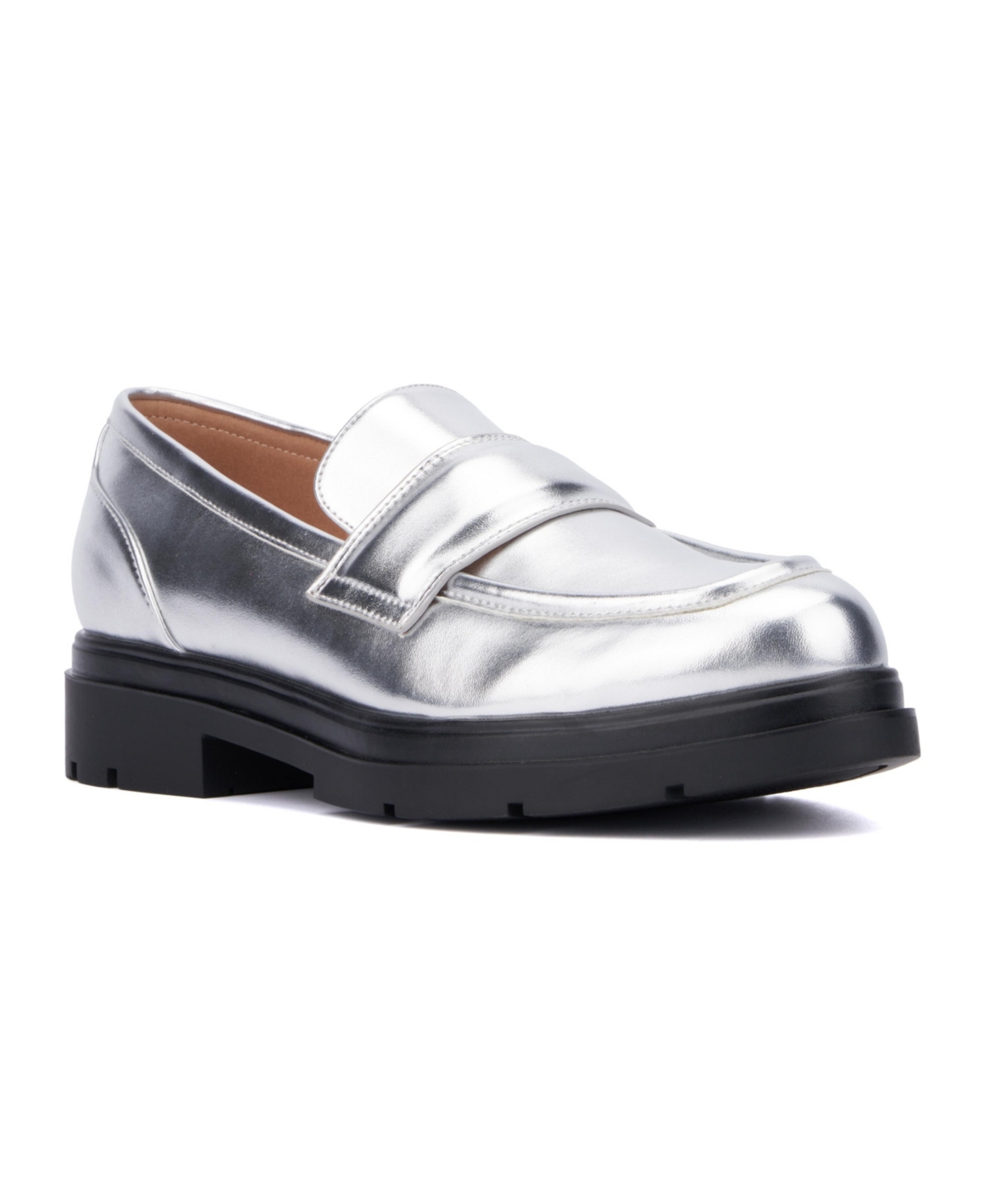 Women's Abbey Casual Loafer - Blue patent