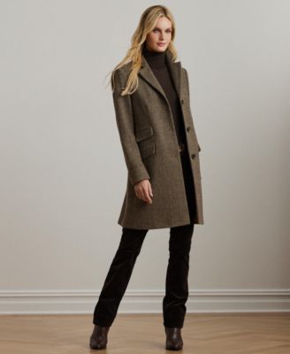 Women's Single-Breasted Walker Coat, 0P-18