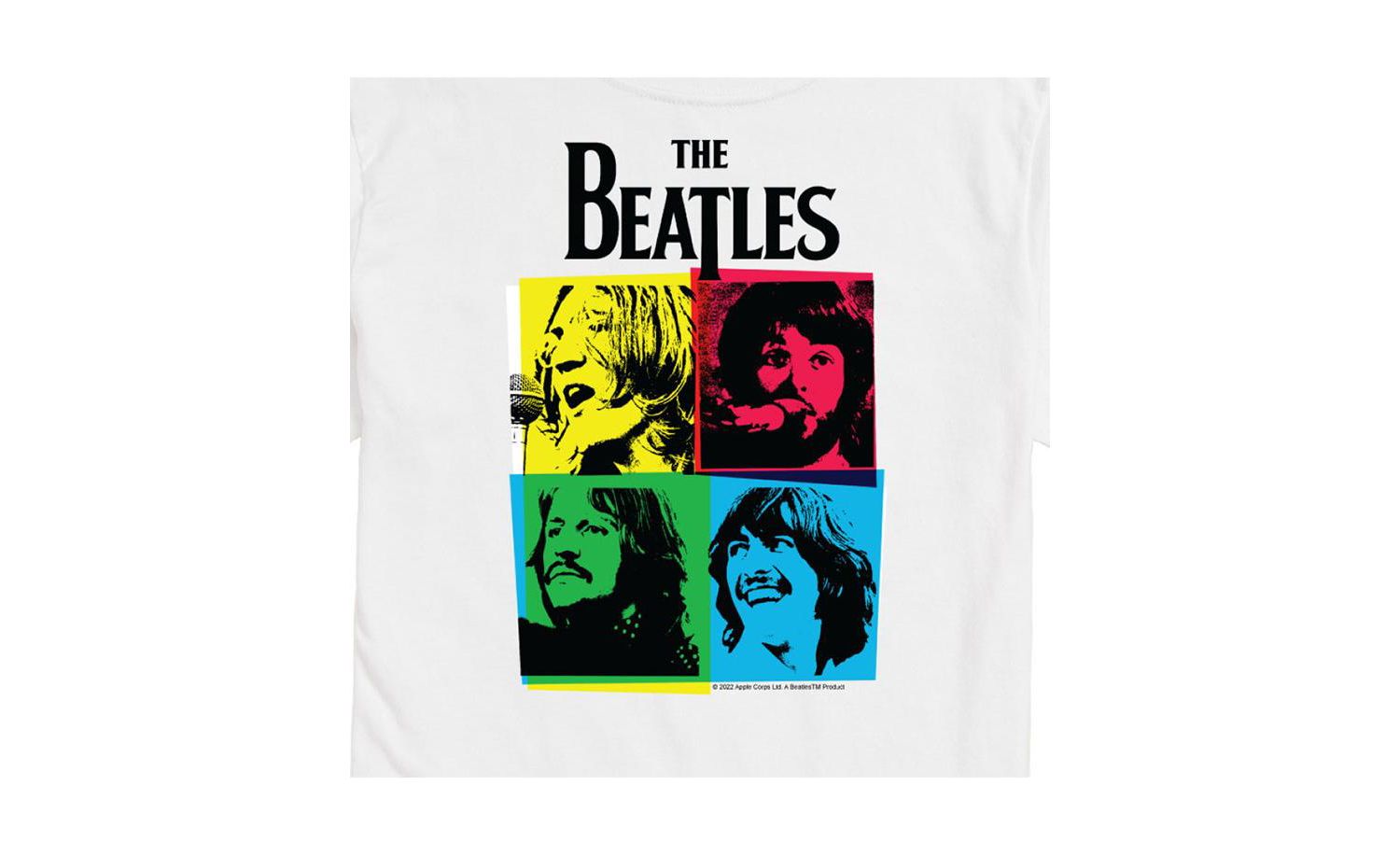 Hybrid Apparel The Beatles Group Colorful Short Sleeve Tee