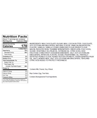 Holiday Milk Chocolate Covered Peanut Butter Cookie Gift Tin, 12 oz., Created for Macy's 