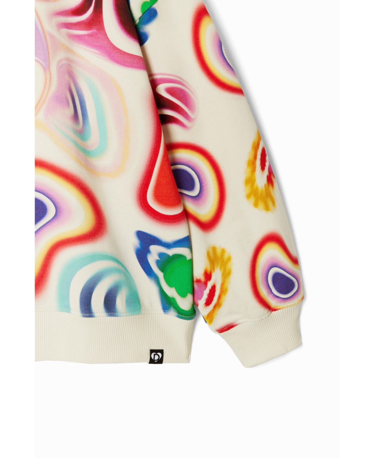 Desigual Girls Girls's Oversize Mickey Mouse hoodie
