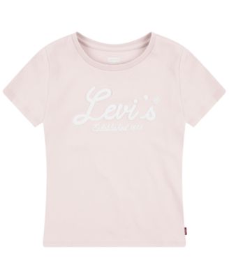 Little Girls Script Logo Graphic T-Shirt
