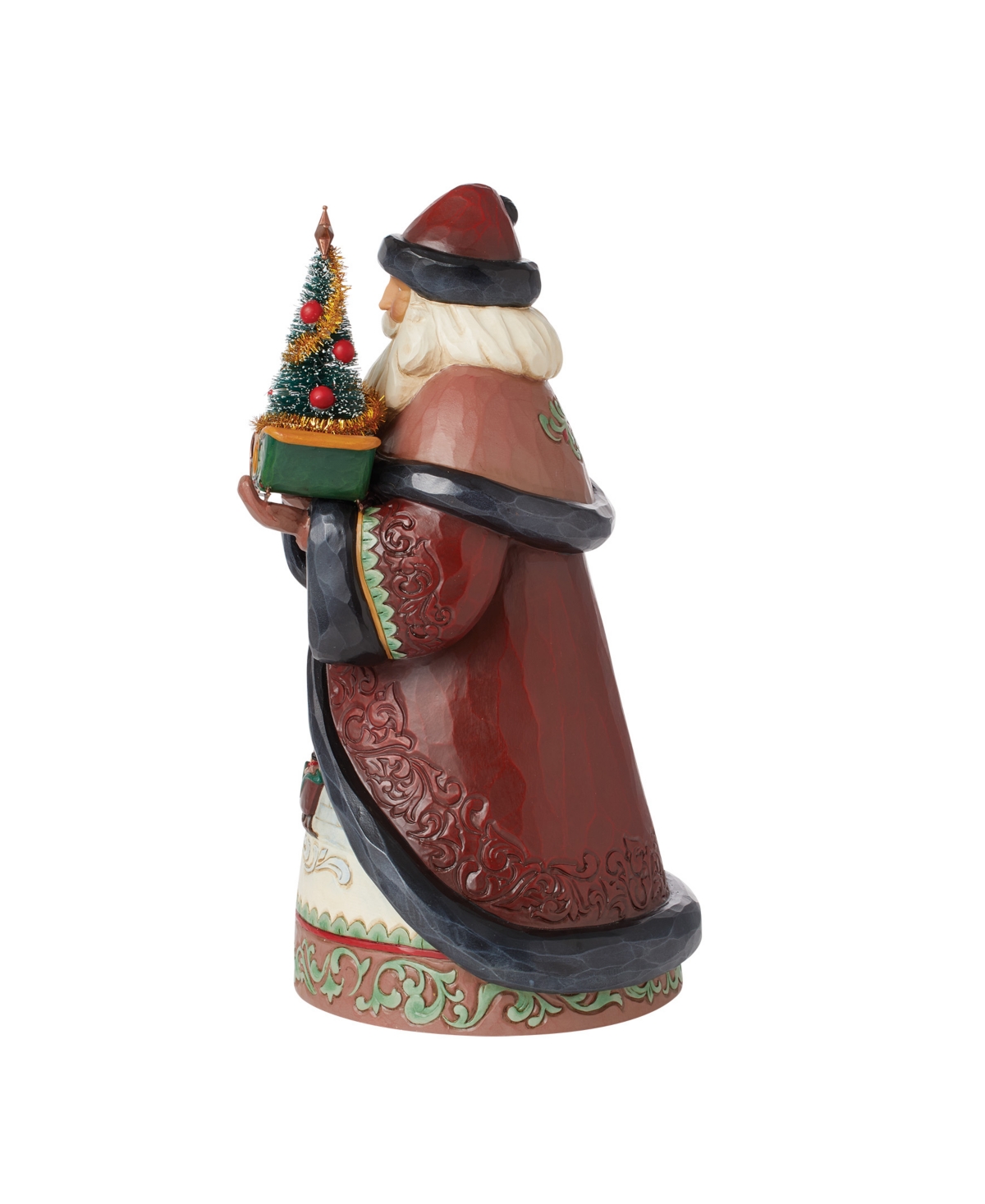 Jim Shore Holiday Manor Santa Figurine In Multi