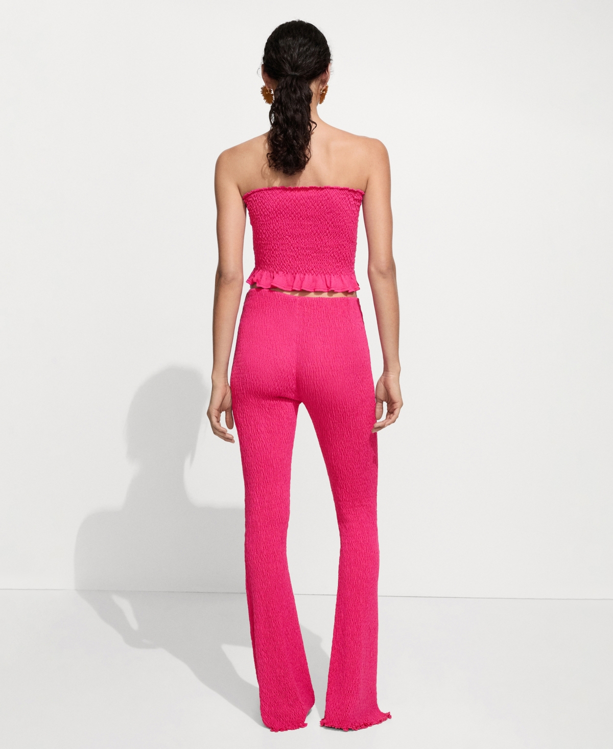 Mango Women's Braided Knitted Pants