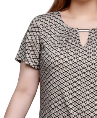 Short Sleeve Top with Hardware