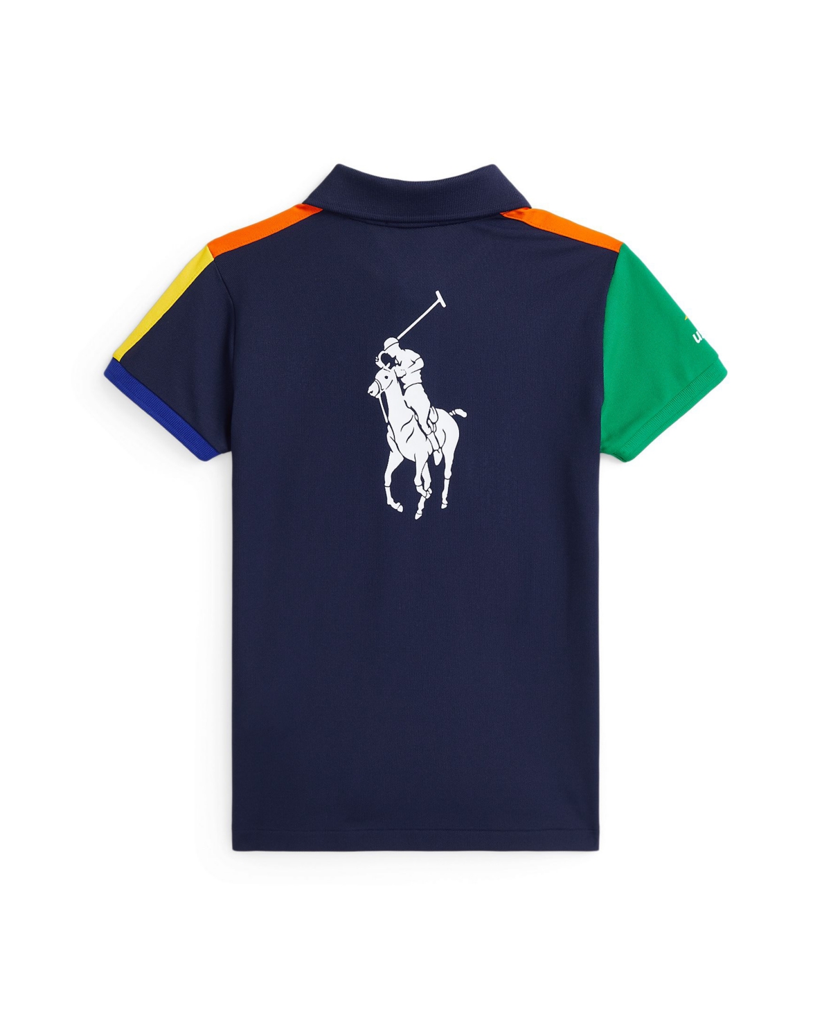 Polo Ralph Lauren Big Girls Us Open Ball Crew Performance Polo Shirt