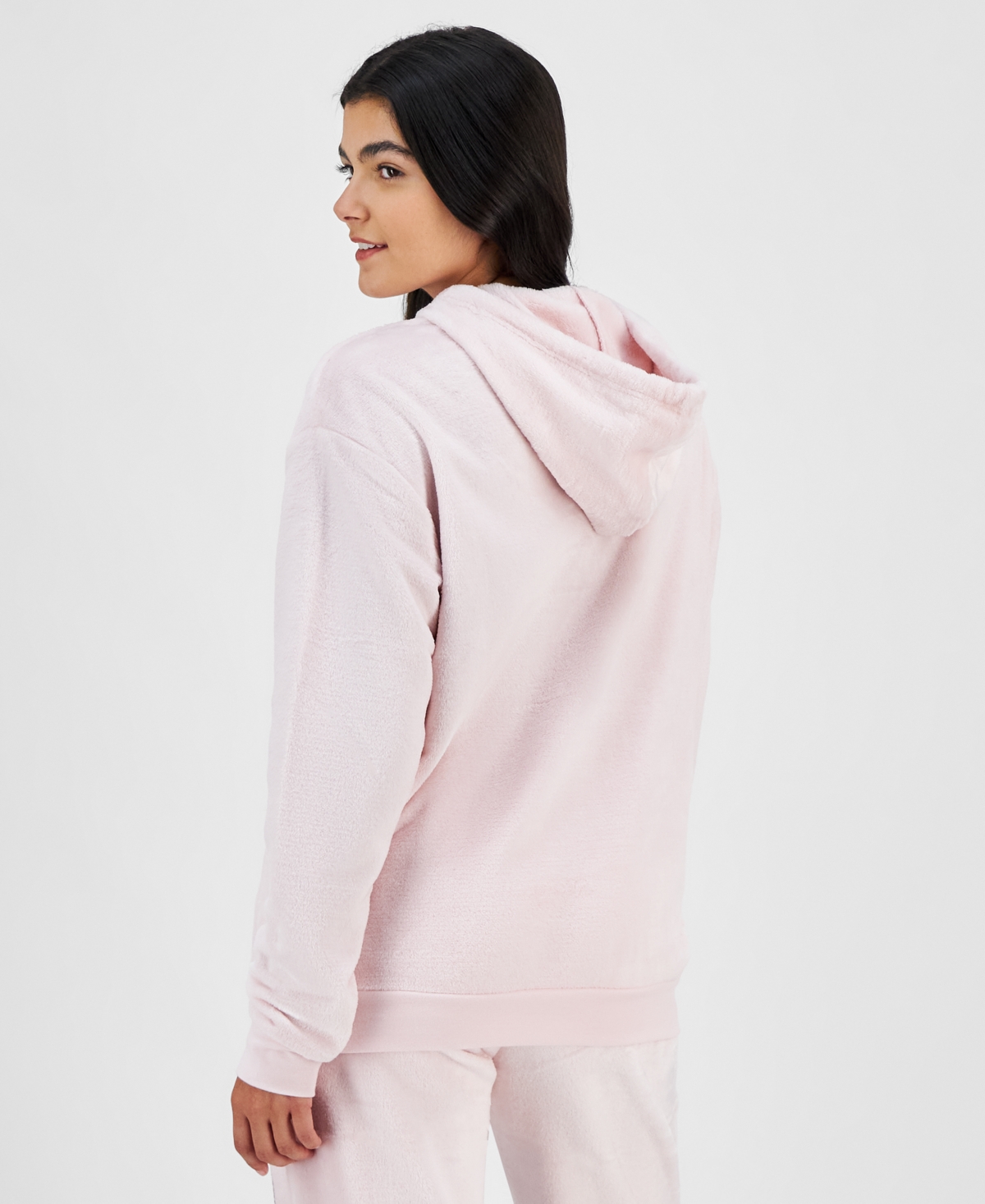 Disney Juniors' Minnie Mouse Plush Fleece Graphic Hoodie