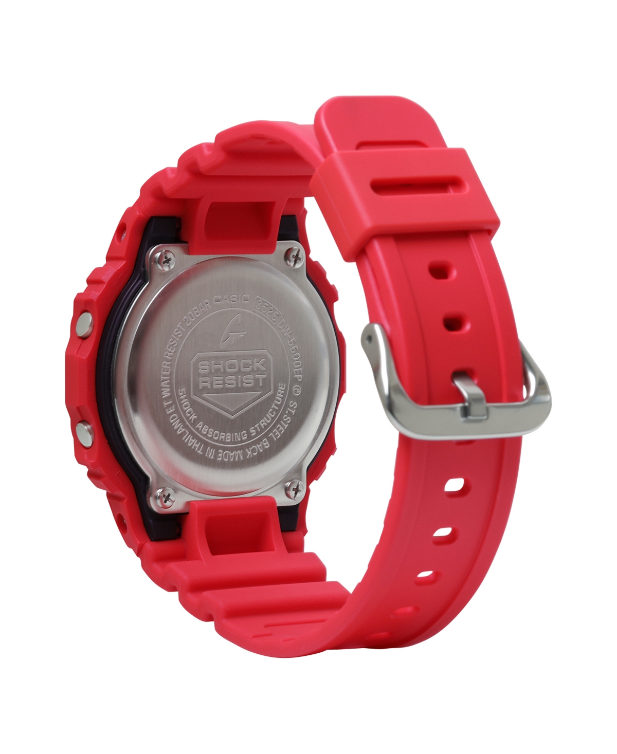 G-SHOCK MEN'S RED RESIN WATCH, 48.9MM, DW5600EP-4 