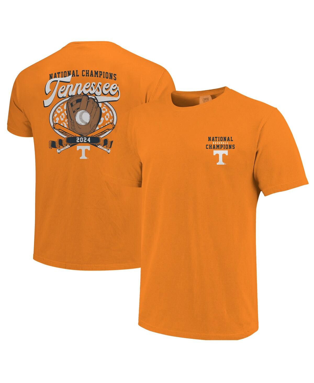 Women's Tennessee Orange Tennessee Volunteers 2024 Ncaa Men's Baseball College World Series Champions Comfort Colors T-Shirt - Tennessee Ora