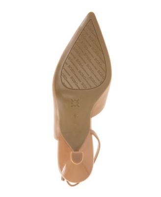 Women's Kittie Kitten Heel Sling Back Pumps