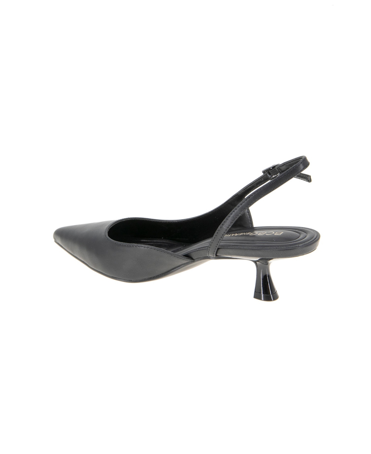 Bcbgeneration Kittie Slingback Kitten Heel Pump In Tan Nappa