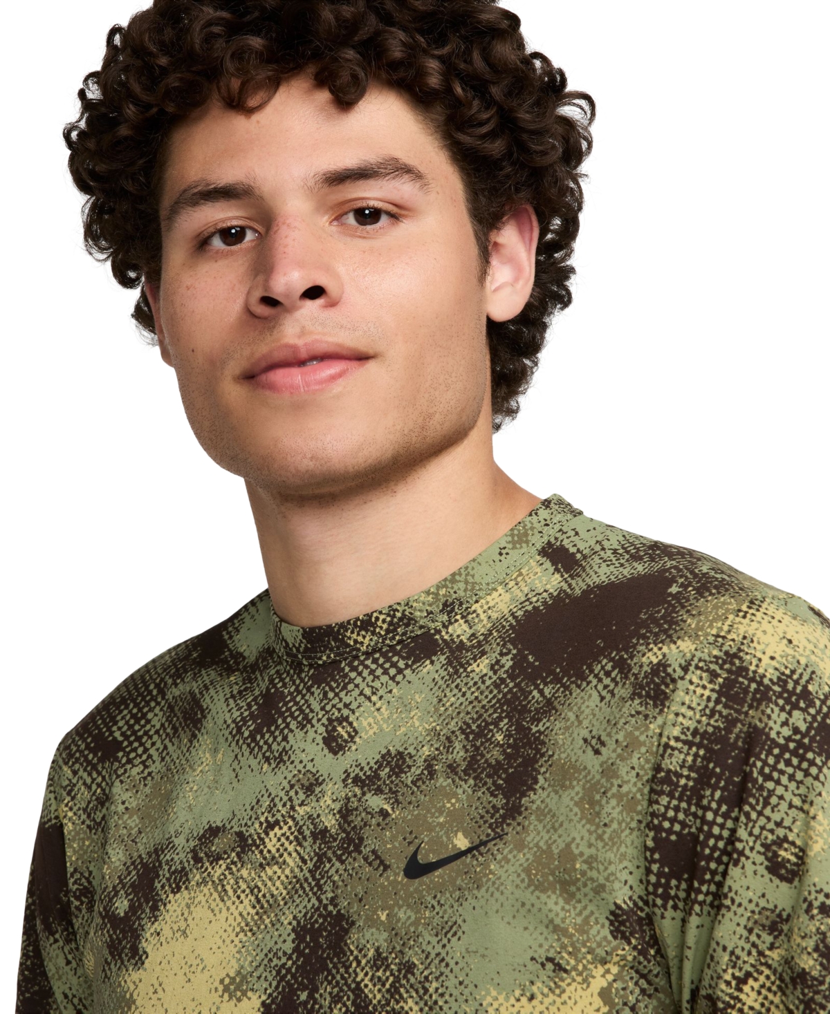 Nike Men's Hyverse Relaxed Fit Dri-fit Short Sleeve Fitness T-Shirt -black/(black)