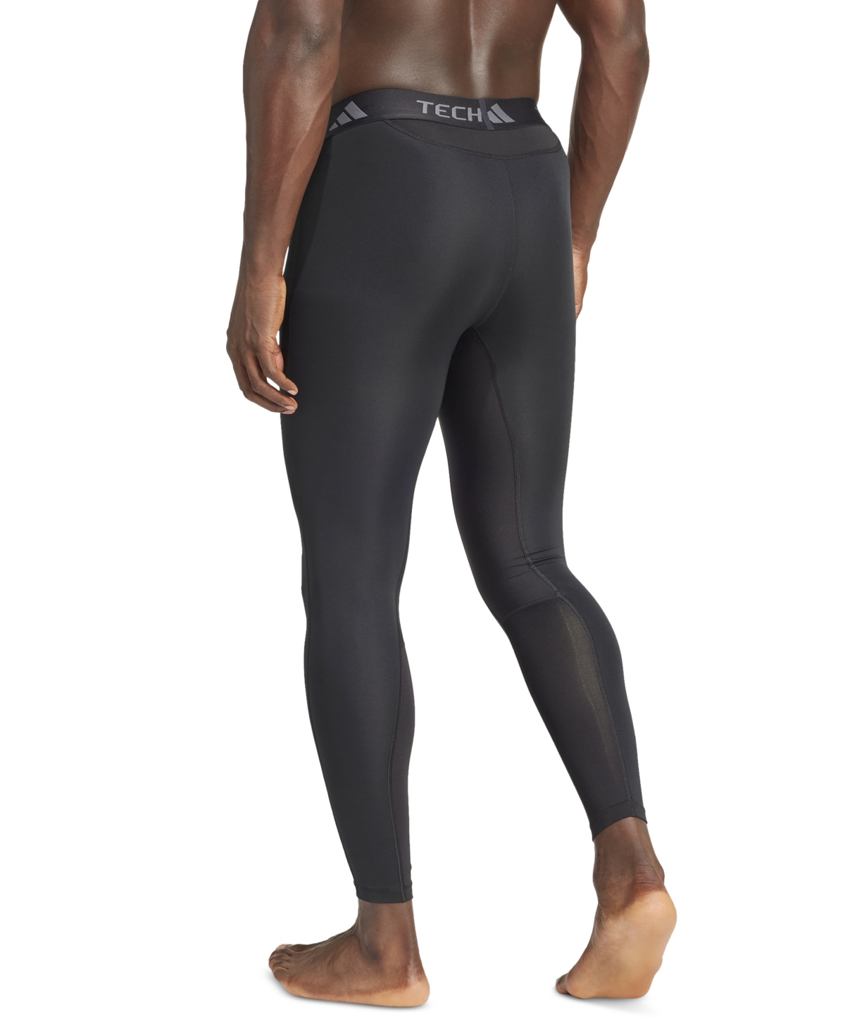 Adidas Originals Mens Adidas Techfit Control Long-tight Training Leggings In Black