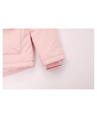 Girls Sherpa Fleece Lined Parka Coat 4-18