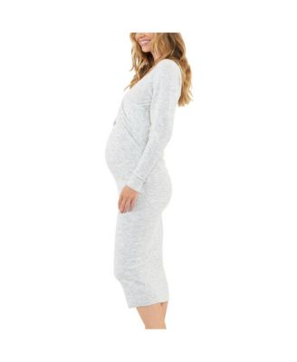 Maternity Heidi Nursing Knit Dress