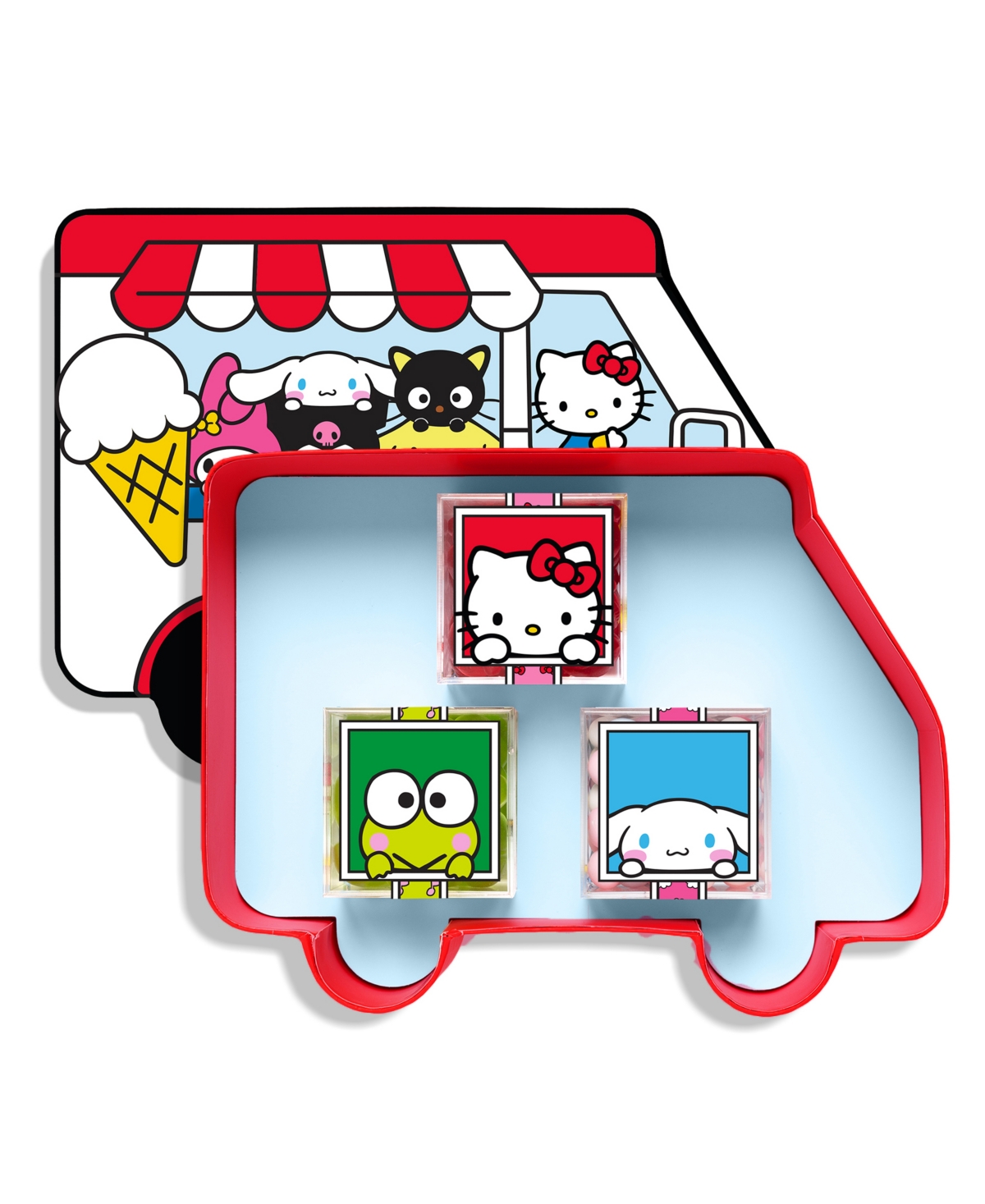 Sugarfina Hello Kitty And Friends Truck Candy Bento Box, 3 Piece In No Color