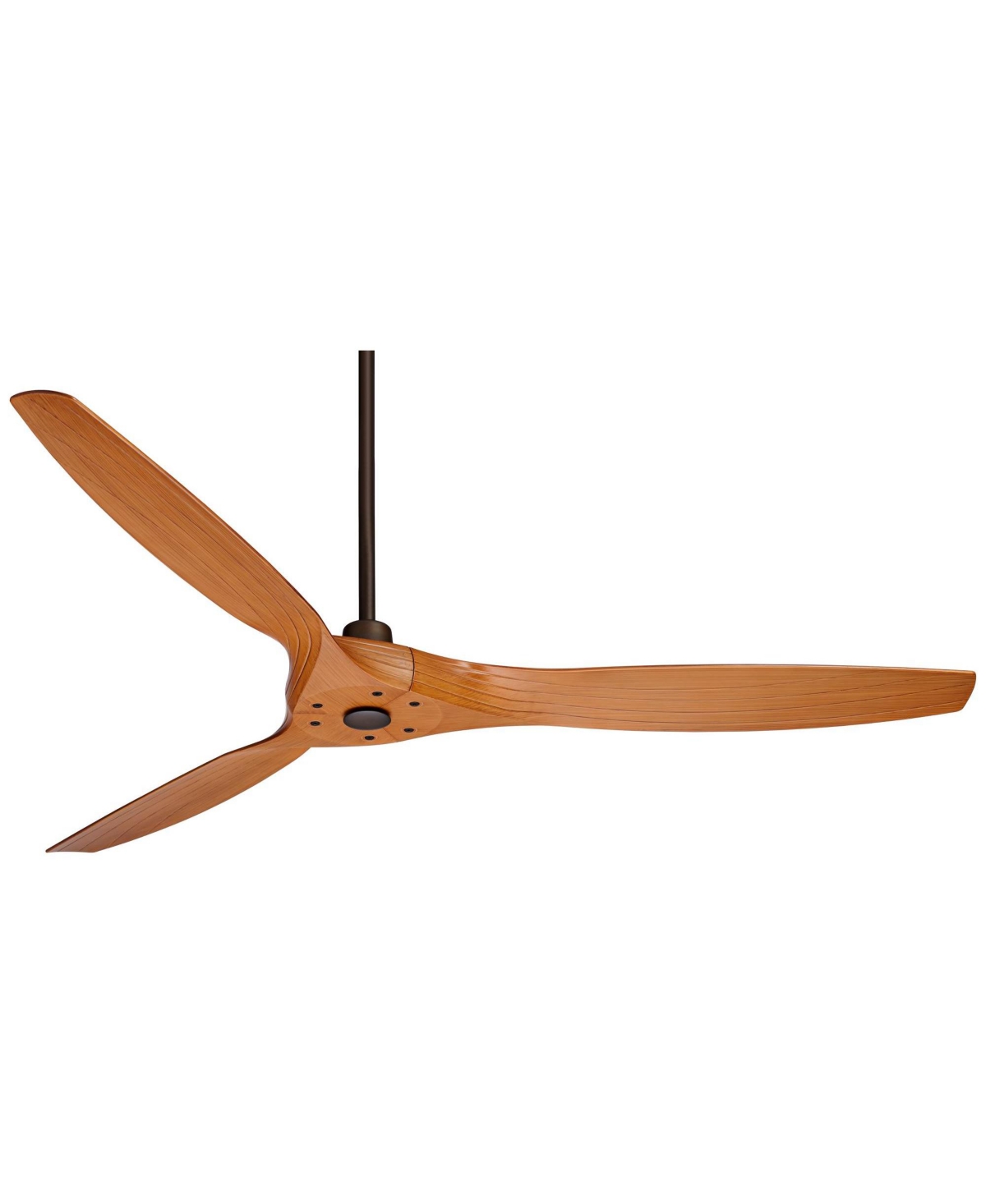 Casa Vieja Aireon Modern Large 3 Blade Indoor Outdoor Ceiling Fan with Remote Control Rubbed Bronze Walnut Blade Damp Rated for Patio Exterior Hou