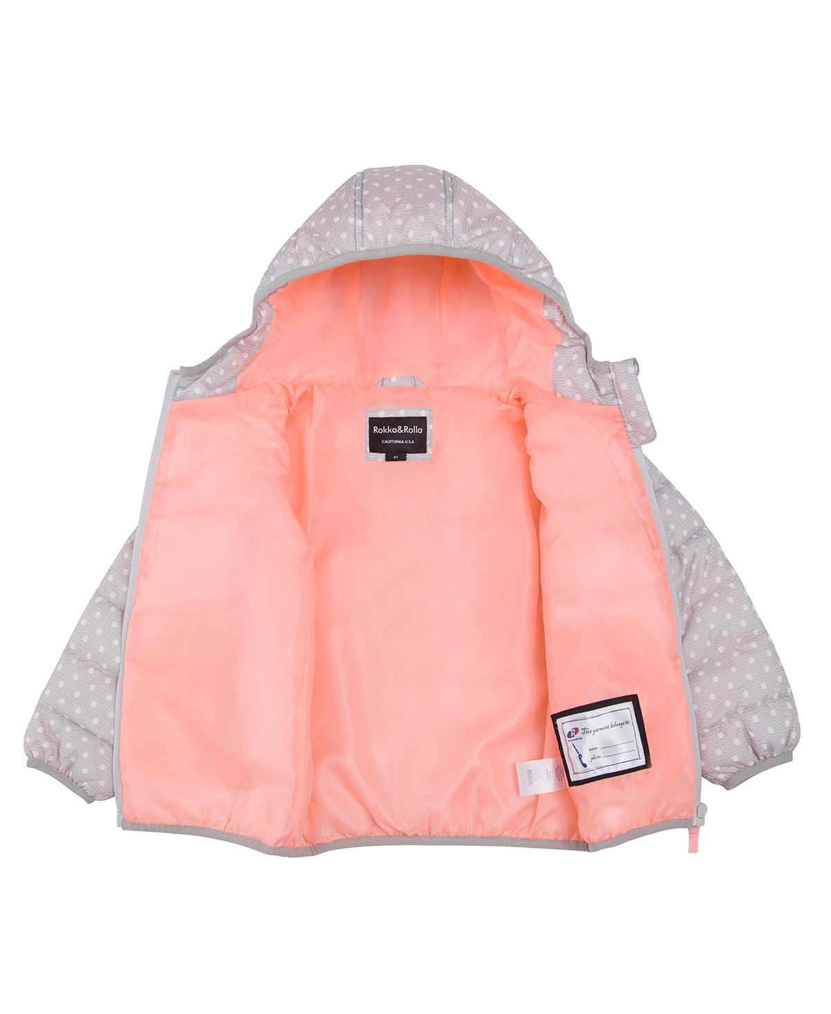 Rokka&Rolla Toddler Girls Lightweight Puffer Jacket 2T-4T