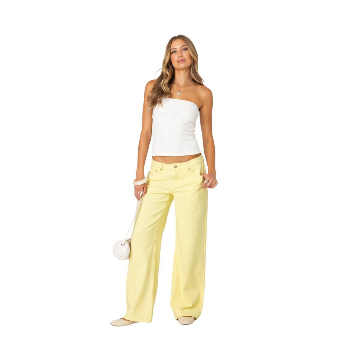 Edikted Women's Roman Low Rise Slouchy Jeans