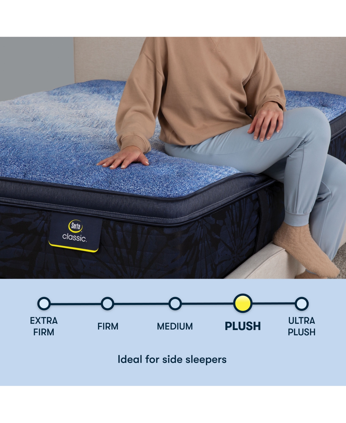 Serta Classic Brecon 14.5" Plush Pillow Top Mattress In No Color