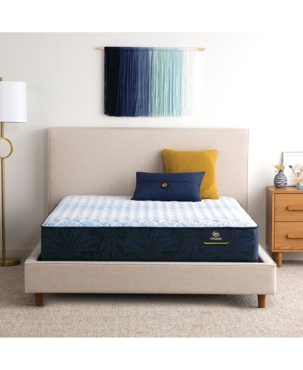 Serta Classic Alden 11.5" Medium Mattress In No Color