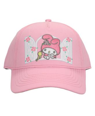Character In Window Women's Pink Baseball Cap