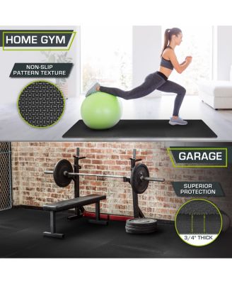 Exercise Puzzle Mat 3/4-in, 96 Sq Ft - 24 Tiles