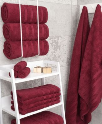 Edison Luxury 100% Turkish Cotton 4-Piece Bath Towel Set