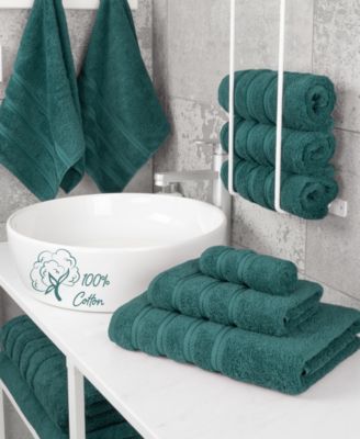 Edison Premium 100% Turkish Cotton 3-Piece Bath Towel Set