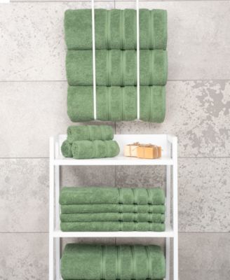 Edison Luxury 100% Turkish Cotton 4-Piece Bath Towel Set