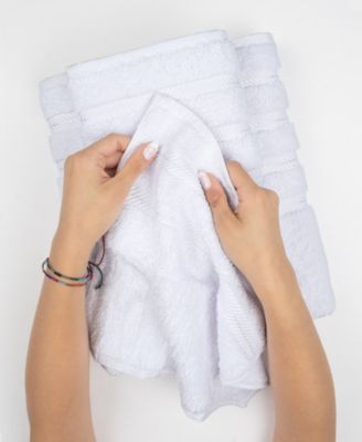 Edison Luxury 100% Turkish Cotton 4-Piece Hand Towel Set